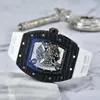 3-pinowy kwarcowy zegarek Transparent Bezel Automatyczny zegarek Męski projektant męski na nadgarstek Wodoodporne RELOJ HOMBRE 01