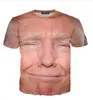رجال/نساء دونالد ترامب تي شيرت نمط الصيف مضحك للجنسين 3D طباعة قمم القميص غير الرسمي زائد الحجم