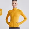 Yoga Jacket Women's Zipper Pocket Sports Top Running Fitness Cardigan Gym Clothes Lady Girl Workout Exercise Shirt Coat