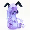 Bonga de água de vidro cachorro fofo Dab Rig PERCOLATER Borocilicate Hookah 14,4 mm Molicha de tubo de tubulação fêmea Bubbler Rigas Craftbong