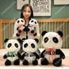 25 cm Süper Sevimli Dolması Panda Peluş Oyuncak Yumuşak Hayvan Bebek Bebek Doğum Günü Hediyeleri Güzel Noel Hediyesi Dolması Oyuncaklar Çocuklar için