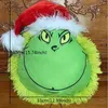 Capodanno 2022 Decor Set completo Serie Grinch Decorazioni per l'albero di Natale Gambe di peluche ripiene di Natale Ornamenti per albero di Natale Topper T220804