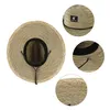 Classic Handwork Women Men Lifeguard Hat Straw012345619914578224021