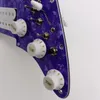 새로운 다기능 더블 커패시터 화이트 SSH 험버커 기타 픽업 Pickguard Wiring ST 기타에 적합