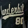 Nouveau porte le maillot Vanderbilt Commodores NCAA Baseball College Kumar Rocker noir taille S-3XL tous cousus jeunes hommes