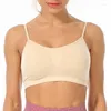 Yoga Outfit Sports Bra Women Fitness Tops Seamless Underwear Solid Quick Dry Padded Gym Crop Push Up Sport TopsYoga