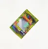 12 Färg 500 mg Dank Gummies Mylar Packing Bag Eedibles Retail Zip Lock Packaging Bag Worms Bears Cubes Gummy