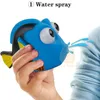 Baby Bath Toys Finding Fish Kids Float Spray Water Squeeze Aqua Soft Rubber room Play Animals Figure Toy For Children 220425