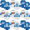 Miess 2016 Wereldbeker van Finland Team 71 Leo Komarov 86 Teuvo Teravainen 91 Aleksander Barkov 64 Mikael Granlund Custom Hockey Jersey