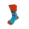 Heren Sokken Filmkarakters Breien Persoonlijkheid Hip Hop Grappige Cartoon Nieuwigheid Katoen Straat Wind Buis Skateboard Socksmens F03S