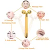 Utrata masy ciała twarz masażer złota wibrująca wałek kosmetyczny Kachi skóra ujęcia narzędzia opieki medycznej 220510