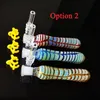 10mm Joint Heady Glass Hookahs Nector Collector NC Kits With Smoking Accessories Quartz Tips Dab Straw Oil Rigs Smoking Pipes Colors Random