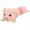 Größe 60cm Supper Soft Plüschtier Big Eye Pig Langes Design Spielzeug Gefülltes Schlafkissen Junge Mädchen Geburtstagsgeschenk