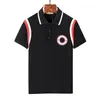 Polo Shirts Designer Mannen Shirts High Street Borduren Bee Merk Top Katoen Heren Kleding T-shirts Maat M-3XL