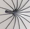 Parasol czarno-białe paski długie uchwyt bumbershoot pagoda kreatywne świeże fotograficzne parasole prosty pręt wygięty uchwyt SN4505