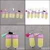 Accesorios de joyas para niños niños maternidad creativa maestros llavero moda lápiz acrílico lápiz colgle amuleto llave anillo