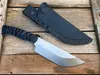 Promotie 2022 TK Survival Rechte mes A8 SATIN TANTO BLADE G10 HANDEL VASTE BLADEN JACHT MESSEN MET KYDEX