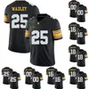 UF CEOA3740 Iowa Hawkeyes # Akrum Wadley C.J Beathard Chad Greenway Marshall Koehn Noah Fant College Football Symed Jerseys Black