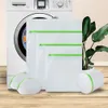 Thickened fine mesh green zipper laundry bag 6piece set machine washing clothes underwear bra care bag5404106