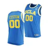 Maillot de basket cousu Mit88 UCLA personnalisé Johnny Juzang Jaime Jaquez Jr. Tyger Campbell Kenneth Nwuba Jalen Hill Cody Riley Jules Bernard