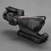 Tactical Prism 4x32 Rifle Optics Scope 20 mm Picatinny Weaver Rail Mount Base Hunting Shooting Airsoft Riflescope
