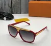 1pcs de alta qualidade de marca de óculos de sol evidência óculos de sol Óculos de glasses de designer homens masculino feminino óculos de sol pretos vêm com caixa de caixa