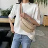 Small student's Korean versatile ins texture messenger net red fashion chest waist bag women factory store online224W
