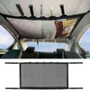 2PC Portable Car SUV Ceiling Storage Pocket Roof Cargo Net Bag Fishing Rod Holder Vehicle Trunk Pouch Sundries Storage Organizer Y220414