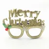 Kerstglazen fotocabine rekwisieten voor kerstnieuwjaar Kidglazen feestbenodigdheden accessoires Navidad Kids Gifts