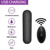 Vibrerande trosor 10 Funktionsvibrator för kvinnor Wireless Remote Control Rechargeble Bullet Vibrator Rem på underkläder Sex Toy4511311