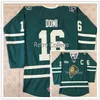 Nik1 16 MAX DOMI Game London Knights COA 2013-14 OHL Movember Hockey Jersey Broderie Cousu Personnalisez n'importe quel numéro et nom Maillots