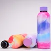 500 ml 304 Edelstahl Bunte Mattierte Sportwasserflasche Tragbare Outdoor-Sportbecher Isolierung Reise Isolierflasche Flaschen Z11