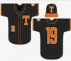 Uchen37 Men College Baseball Tennessee Vrijwilligers Jersey Liam Spence Jake Rucker Drew Gilbert Pete Derkay Luc Lipcius Max Ferguson Evan Russell