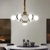 Подвесная лампа Luster Plate Хромированная золотая металлическая светодиодная люстра 5 Вт на свет Lumiaria Indoor Lamparaspende