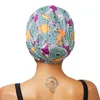 Novo cetim de cetim linned turbante duplo deck escalto lasco elástico chapéu gorro muçulmano hijab islâmico estilo bandana perda de cabelo quimioterapia tampa