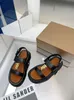 2022Designer Vintage Check Slides Pantoufle Sandals Print Furleys Archive Plaid Pool Slipper Women Beige Summer Beach Outdoor Cool Mule Size 35-42 with box