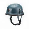 Мотоциклетные шлемы Dot Vintage German Style Open Face Late Helme Helme Cap Unisex Retro Motorbik