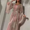 Casual Dresses 2022 women's wear stamping big swing sexy dress shawl banquet evening women GJ2A
