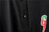 高級メンズレディース Tシャツポロシャツ高品質刺繍クラシックシニアカジュアルオム半袖メンズコットン快適なトレンド夏 @47