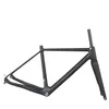 Superlight Full Carbon Grind Fietste Frame GR029 Cyclocross Frame BSA Bottom Bracket Fork 100x12mm of 100x15mm