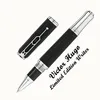 Nieuwe aankomst Victor Hugo Black / Silver Roller Ball Pen / Ballpoint Business Office Stationery Ball Pennen Gift No Box Hoogste Kwaliteit