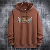 Felpe con cappuccio da uomo Felpe da uomo Autunno Inverno Casual S-5xl Plus Size Pullover allentato Maglione con cappuccio Coreano Hip Hop Street Style Uomo