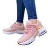 Vrouwen Sneakers Mesh Ademend Platform Casual Lady Gevulkaniseerd Schoenen Sleehak Lace Up Comfort Schoeisel Zapatillas Mujer G220629