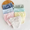 4Pcs Lot Baby Training Pants Leakproof Washable Waterproof Cotton Infant Toddler Diapers Hollow Out Breathable 6 Layers Crotch 220720