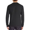 T-shirts pour hommes mode multi-boutons T-shirt hommes 2022 automne à manches longues Henley T-shirt Streetwear décontracté couleur unie T-shirt Camiseta