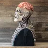 Halloween Latex Horror Mask Cosplay Decor Skull Modelo de Squeleto de Medicina Decoração Gótica 220705