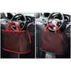 Car Organizer Net Pocket Seat Back Mesh Handbag Holder Bag Barrier Of Backseat Pet Kid Auto Storage Pouch For Snack Document