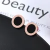 Designer Design Marke Charm Ohrringe Frauen Hohe Qualität Titan Stahl Damen Geometrische Runde Ohrringe Exquisite Mode Schmuck Geschenke
