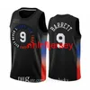 2021 Высочайшее качество мужчины 6 Payton 9 RJ Barrett Kevin Knox II City Basketball Jersey черный значок Иконка Издание майки Размер S-5XL