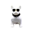 Bulldog Bluetooth haut-parleur tête de chien sans fil Portable caissons de basses mains stéréo basse Support TF carte USB FM Radio fort 3 couleurs D402v6567501